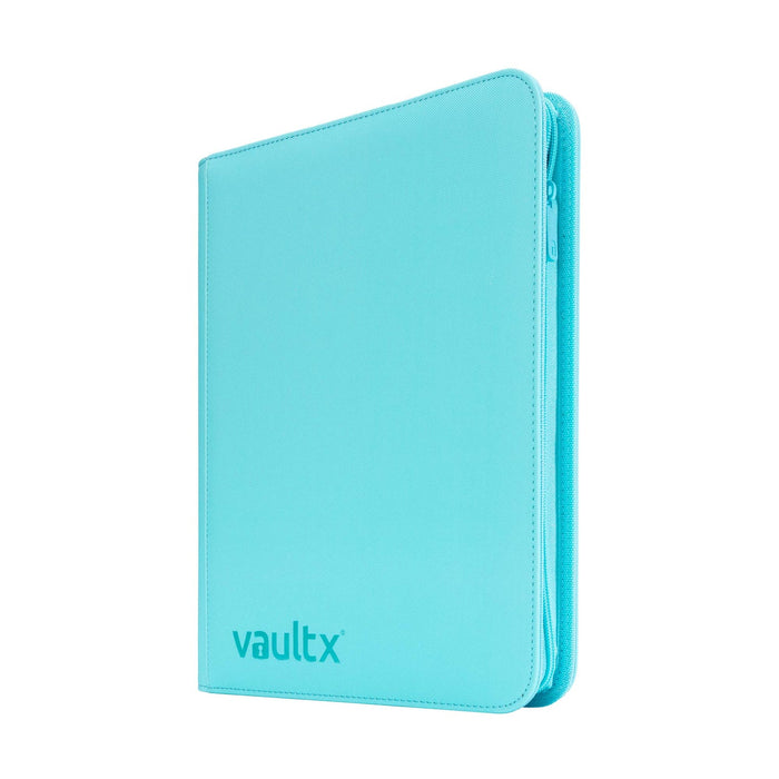 Vault X: 9-Pocket Zip Binder (Pastel Blue)