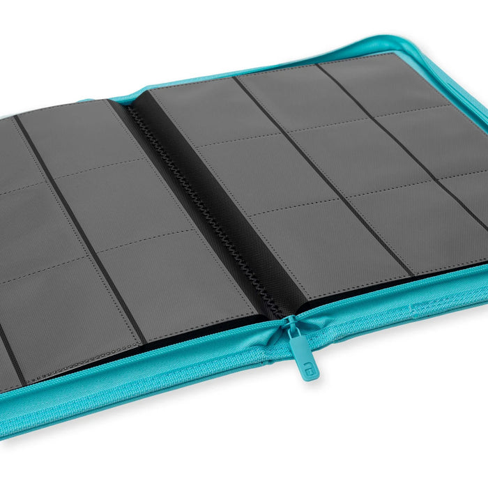 Vault X: 9-Pocket Zip Binder (Pastel Blue)