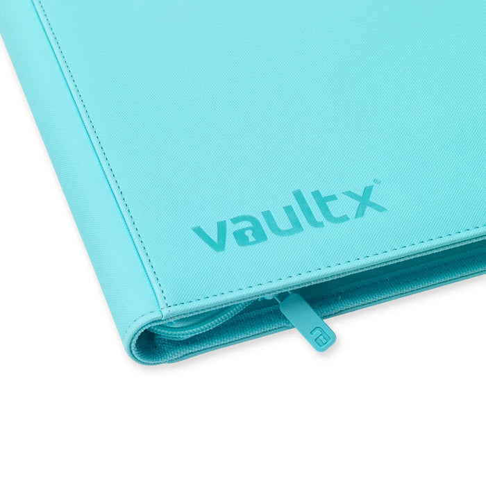 Vault X: 9-Pocket Zip Binder (Pastel Blue)