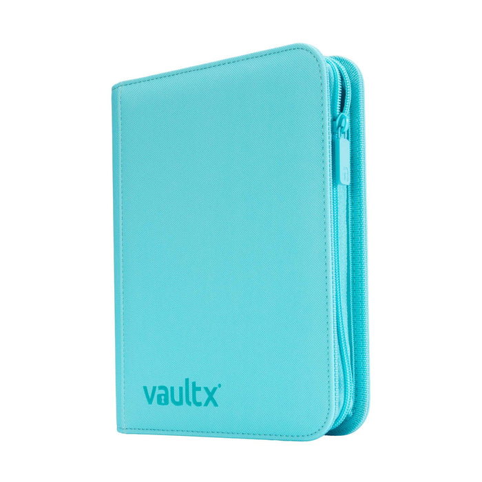 Vault X: 4-Pocket Zip Binder (Pastel Blue)