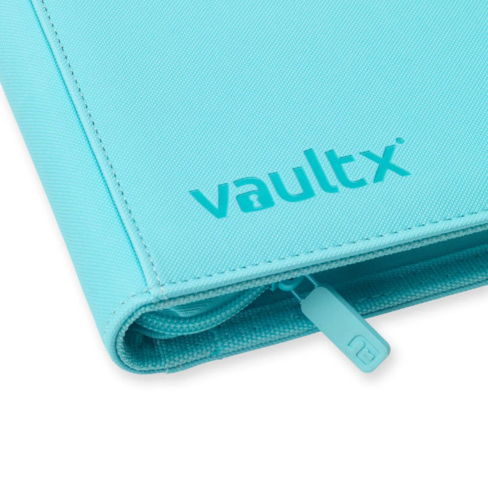 Vault X: 4-Pocket Zip Binder (Pastel Blue)