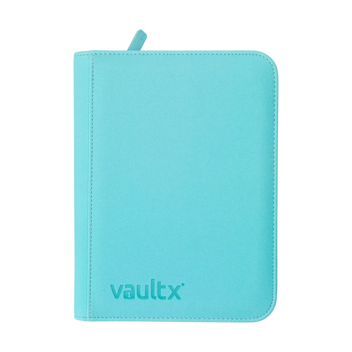 Vault X: 4-Pocket Zip Binder (Pastel Blue)