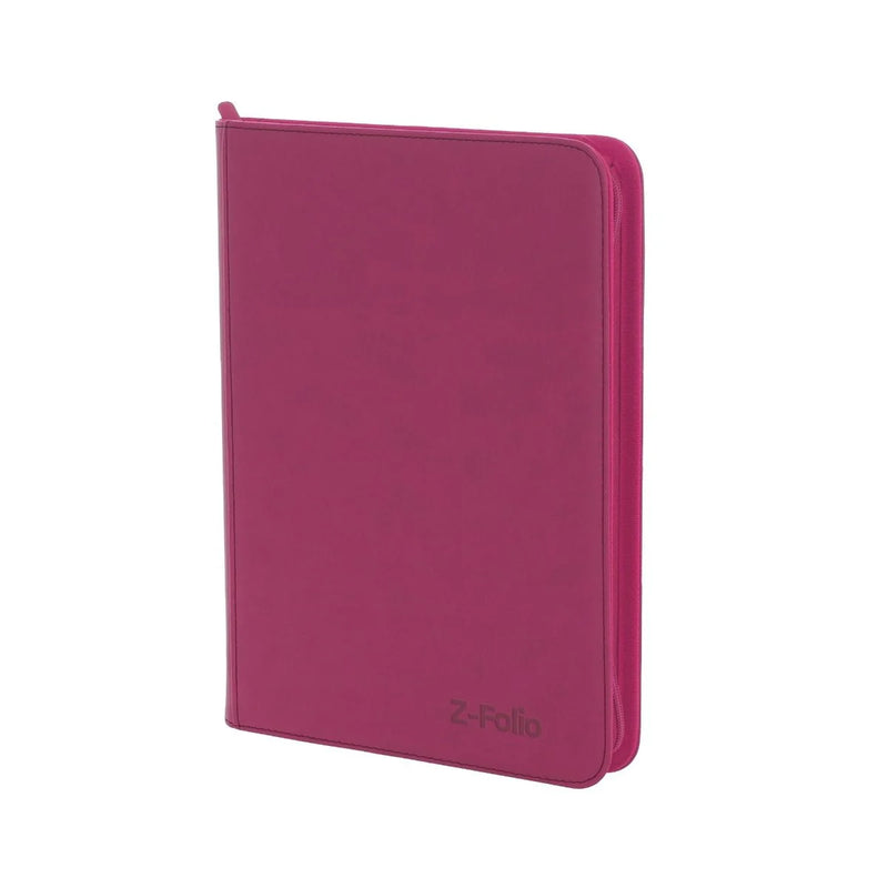 BCW: 9 Pocket Z-Folio Zipper Binder (Pink)