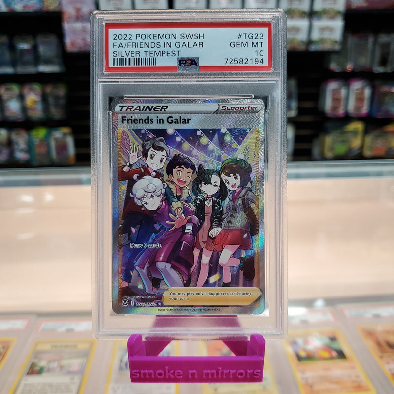 Pokémon PSA 10 2024 Silver Tempest Friends in Galar