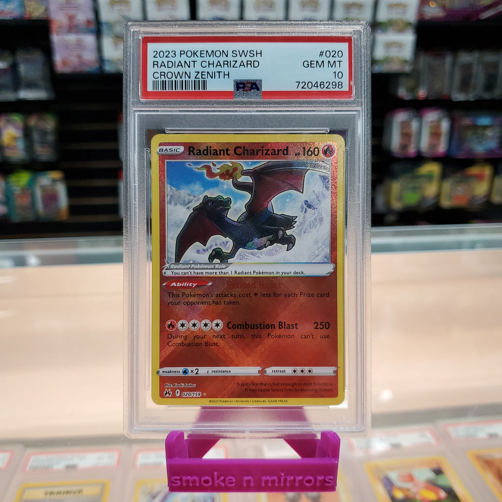 Radiant Charizard (020/159) [Sword & Shield: Crown Zenith] PSA 10