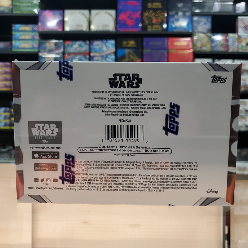 2023 Topps Star Wars Signature Series Hobby Box