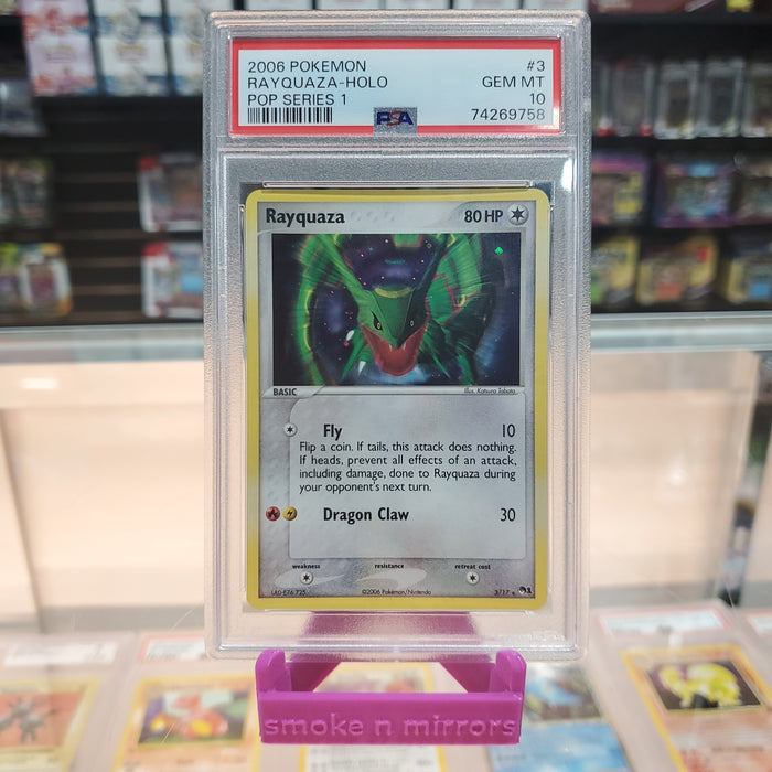 Rayquaza (3/17) [POP Series 1] PSA 10