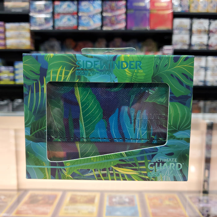 Ultimate Guard - Sidewinder XenoSkin Deck Case 2023 Exclusive 100+ CT - Rainforest Green