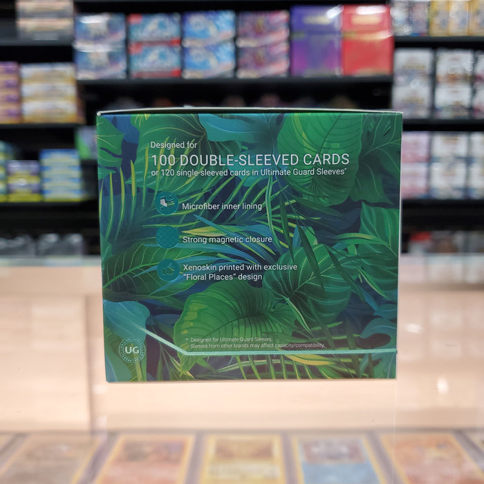 Ultimate Guard - Sidewinder XenoSkin Deck Case 2023 Exclusive 100+ CT - Rainforest Green