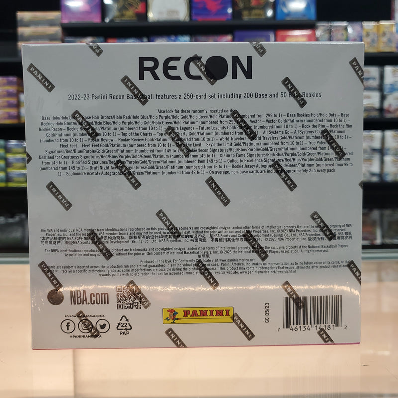 2022-23 Panini Recon Basketball Hobby Box