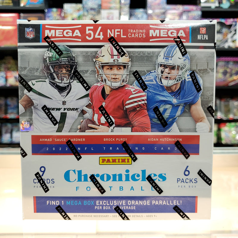 2021 Panini Chronicles Draft Picks Football Mega Box (Green Parallels)