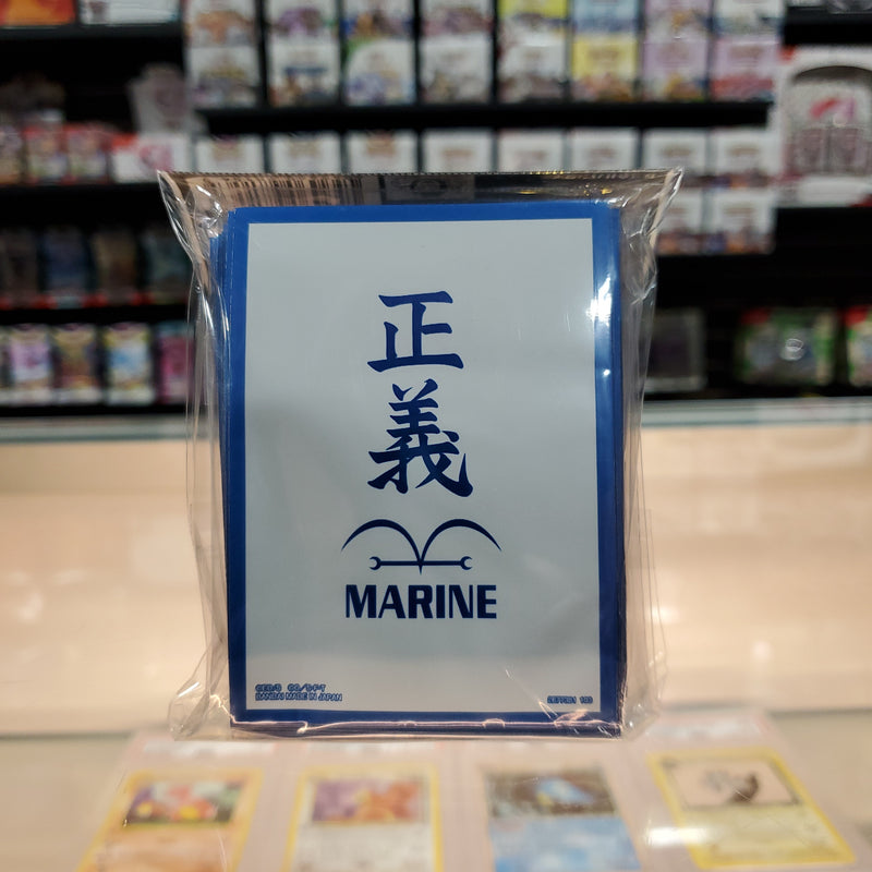 One Piece Card Sleeve - Navy 70 CT