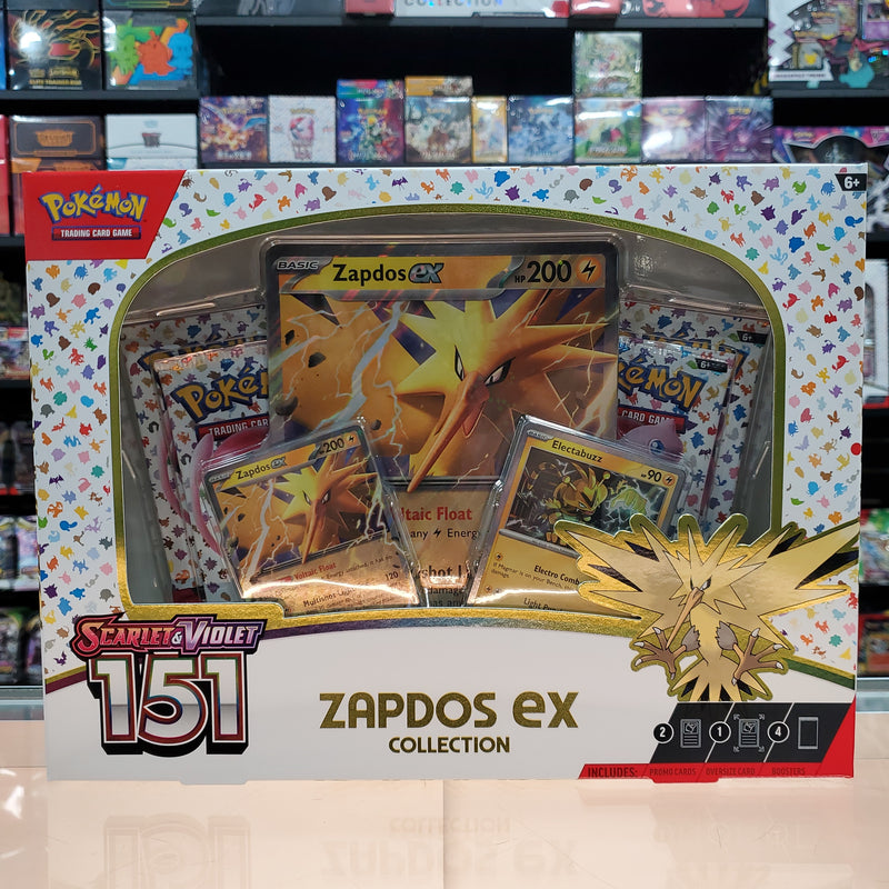 Pokemon TCG - Scarlet & Violet: 151 Zapdos ex Collection