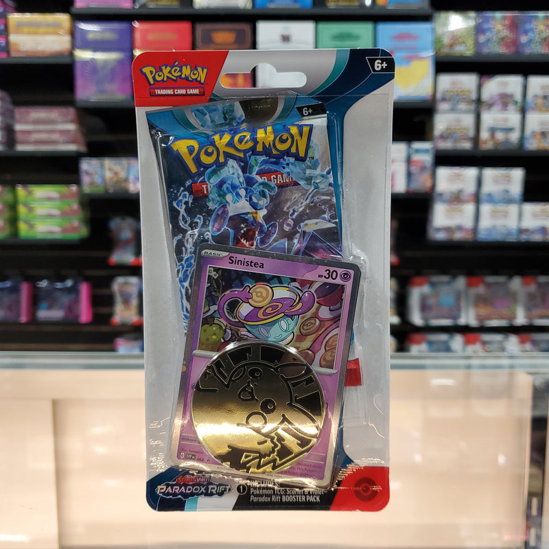 Pokémon TCG: Scarlet & Violet: Paradox Rift - Single Pack Blister (Sinistea)