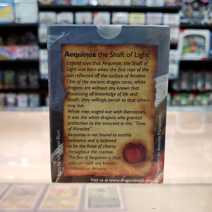 Dragon Shield Deck Protector - Classic White 100 CT