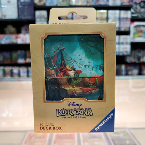 Disney Lorcana Deck Box - 80 - Captain Hook - Face To Face Games