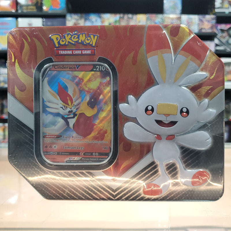 Pokémon TCG: Sword & Shield - Galar Partners Collector's Tin (Cinderace V)