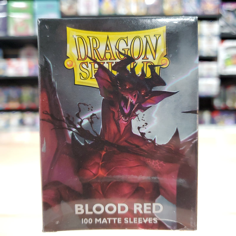 Dragon Shield Deck Protector - Matte Blood Red 100 CT