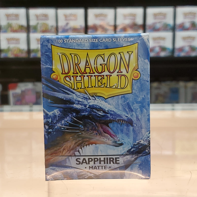 Dragon Shield Deck Protector - Matte Sapphire 100 CT