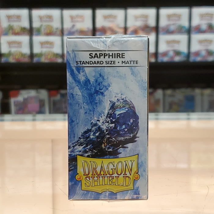 Dragon Shield Deck Protector - Matte Sapphire 100 CT