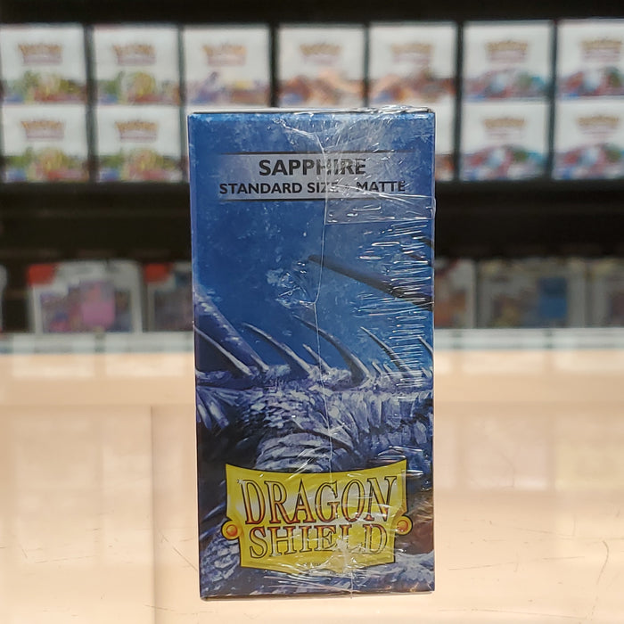 Dragon Shield Deck Protector - Matte Sapphire 100 CT