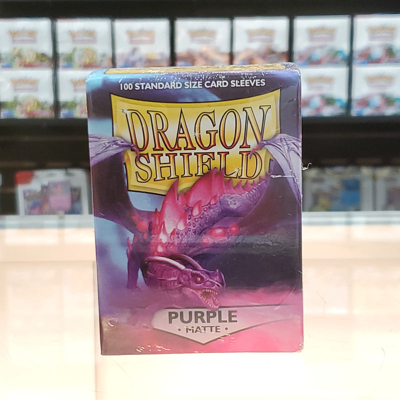 Dragon Shield Deck Protector - Matte Purple 100 CT