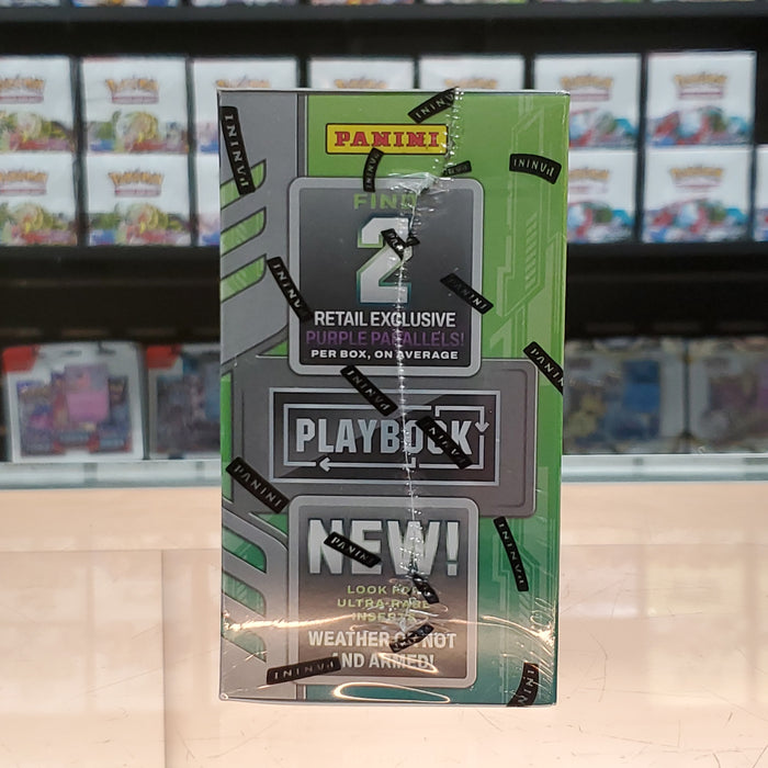 2022 Playbook Football Hobby Mega Box (Purple Parallels)