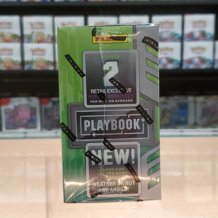 2022 Playbook Football Hobby Mega Box (Purple Parallels)