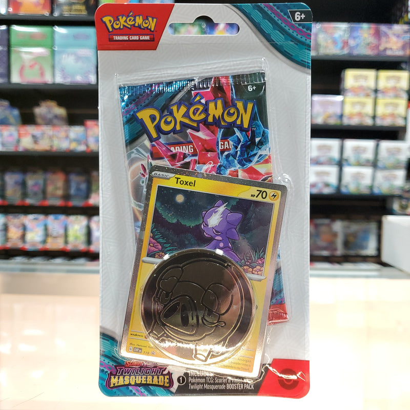 Pokémon TCG: Scarlet & Violet: Twilight Masquerade - Single Pack Blister (Toxel)