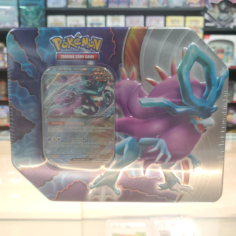 Pokémon TCG: Paradox Clash Tin (Walking Wake ex)