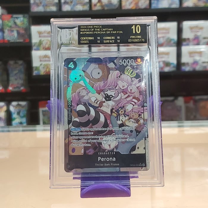 Perona (Alternate Art) [Wings of the Captain] BGS Black Label 10