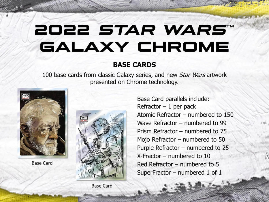 2022 Topps Star Wars Galaxy Chrome Hobby Box