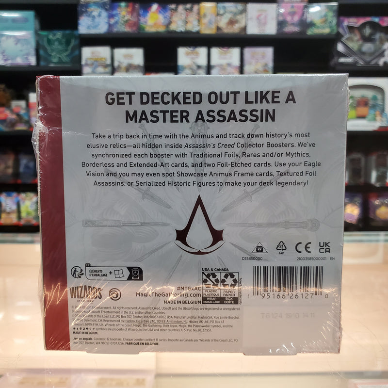 Magic: The Gathering - Universes Beyond: Assassin's Creed - Collector Booster Display