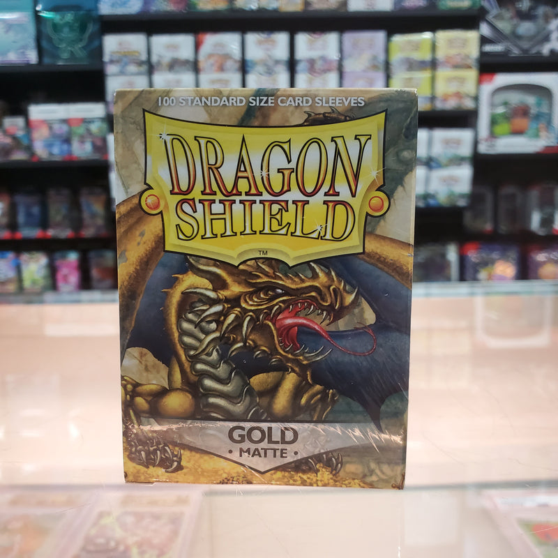 Dragon Shield Deck Protector - Matte Gold 100 CT