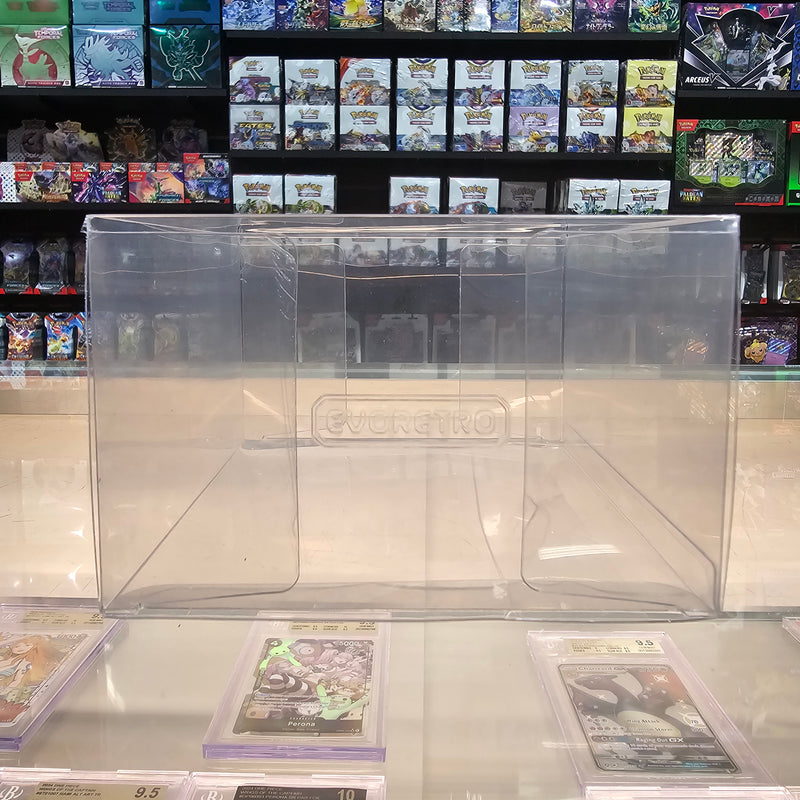 Evoretro: Acrylic Booster Box Display for Pokémon TCG (5 Pack)