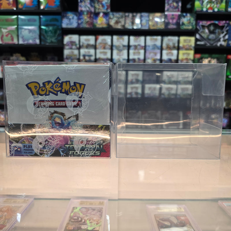 Evoretro: Acrylic Booster Box Display for Pokémon TCG (5 Pack)