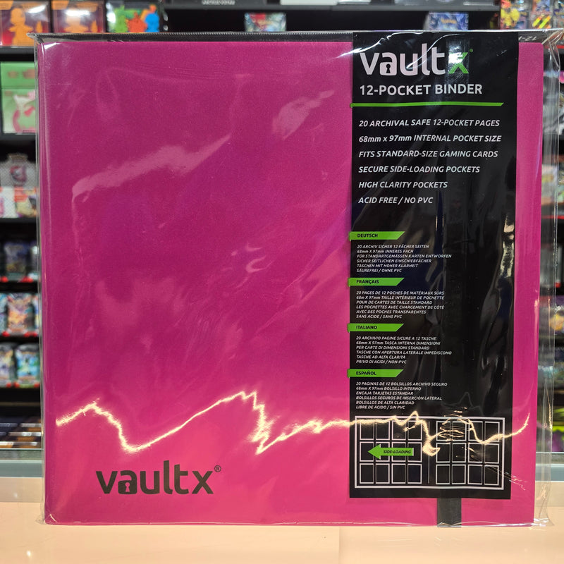 Vault X: 12-Pocket Binder (Pink)