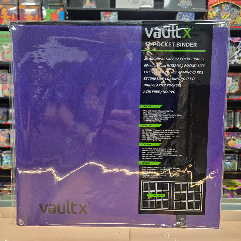 Vault X: 12-Pocket Binder (Purple)