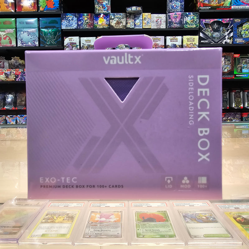 Vault X: Sideloading Deck Box 100+ CT (Just Purple)