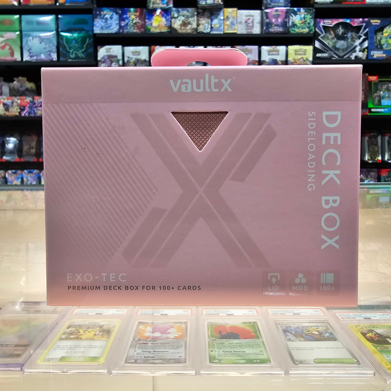 Vault X: Sideloading Deck Box 100+ CT (Just Pink)