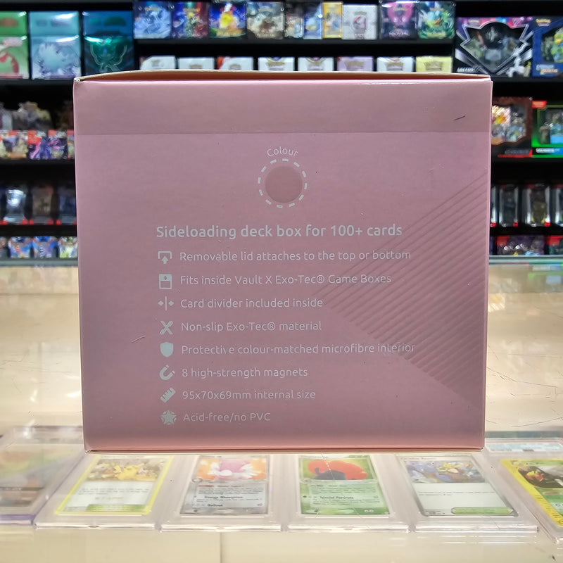 Vault X: Sideloading Deck Box 100+ CT (Just Pink)