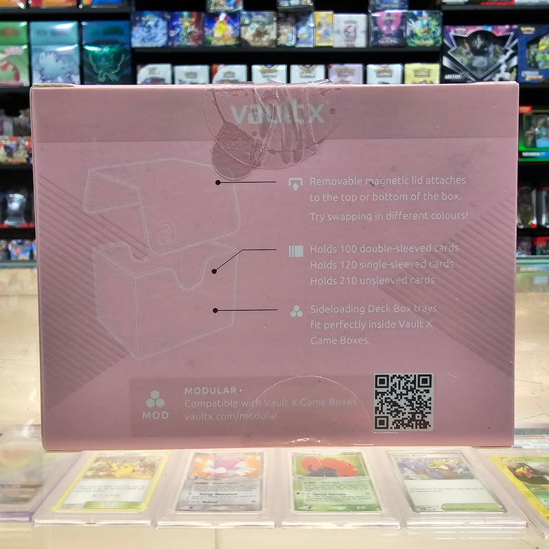 Vault X: Sideloading Deck Box 100+ CT (Just Pink)