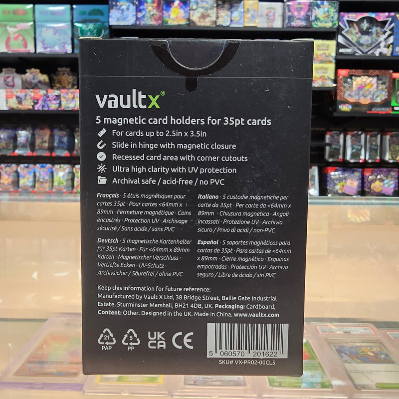 Vault X: Magnetic Card Holder 5CT (35PT)