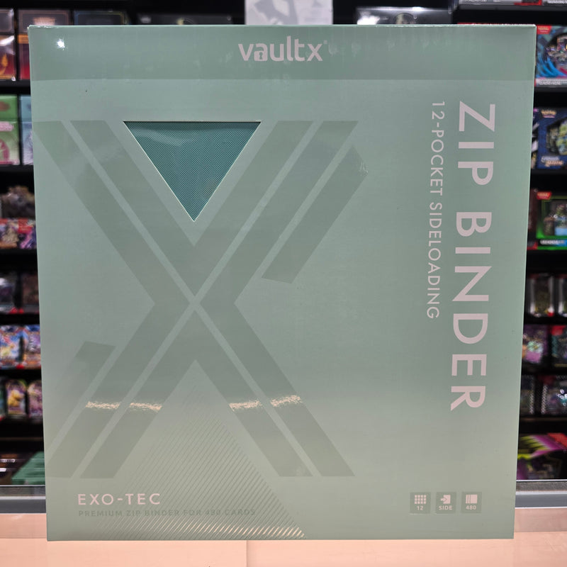 Vault X: 12-Pocket Zip Binder (Mint Green)