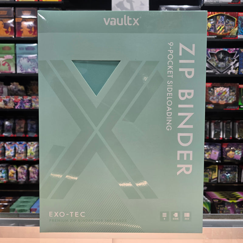 Vault X: 9-Pocket Zip Binder (Mint Green)