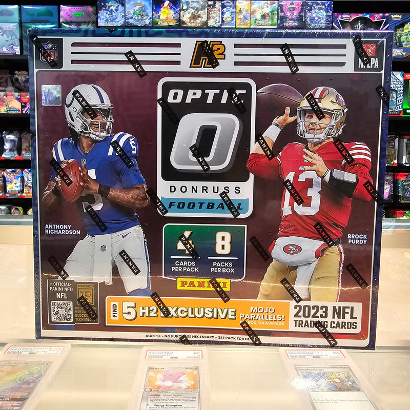 2023 Donruss Optic H2 Football Hobby Box