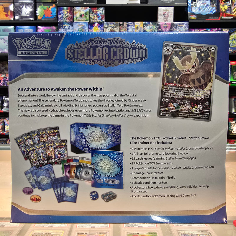 Pokémon TCG: Scarlet & Violet: Stellar Crown - Elite Trainer Box