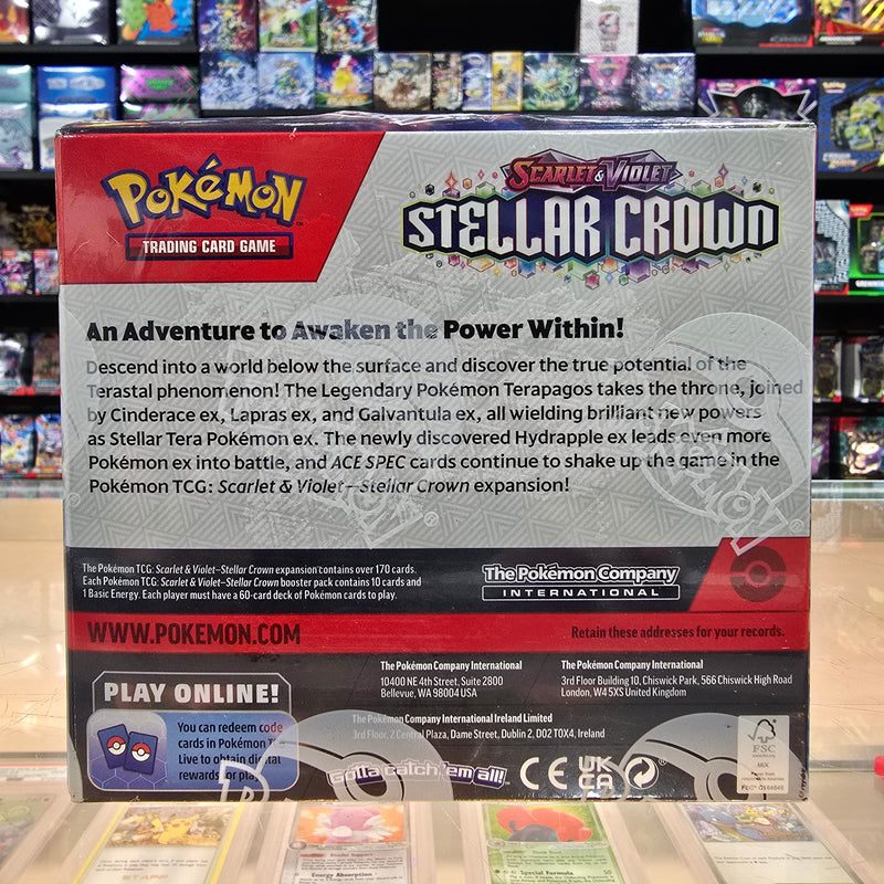 Pokémon TCG: Scarlet & Violet: Stellar Crown - Booster Box