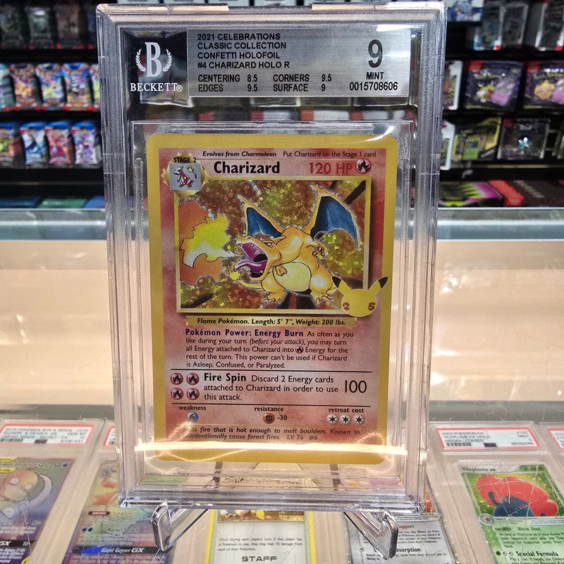 Charizard (4/102) [Celebrations: 25th Anniversary - Classic Collection] BGS 9