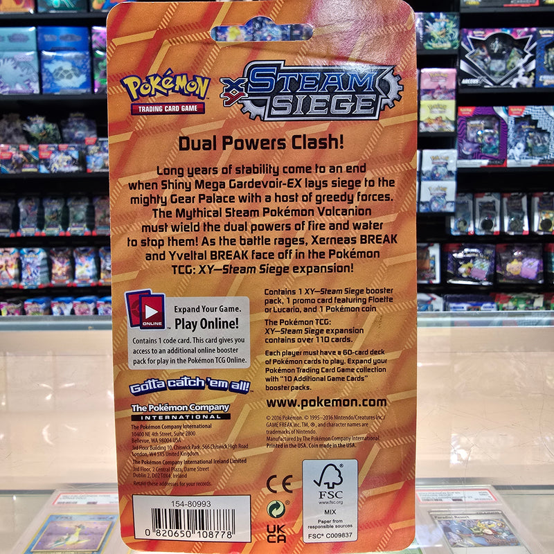 Pokémon TCG: XY: Steam Siege - Checklane Blister (Floette)